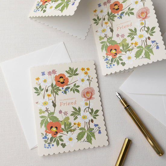 WONDERFUL FRIEND | Greeting Card