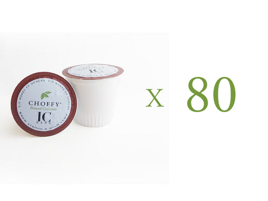 Ivory Coast Dark Choffy Brewed Cacao - Single Serve Choffy Cups