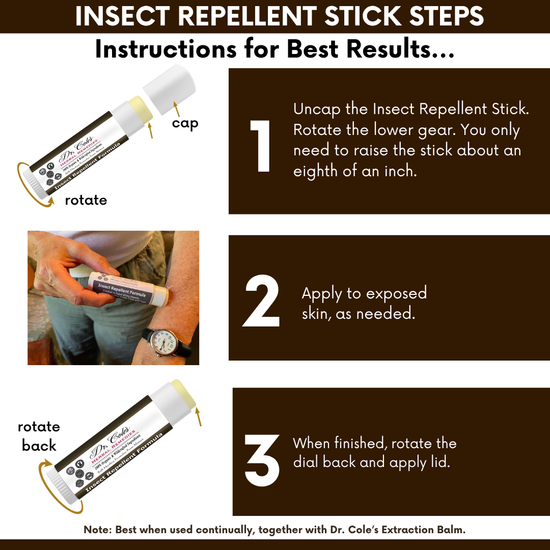 15 - Dr. Cole's Insect Repellent Stick