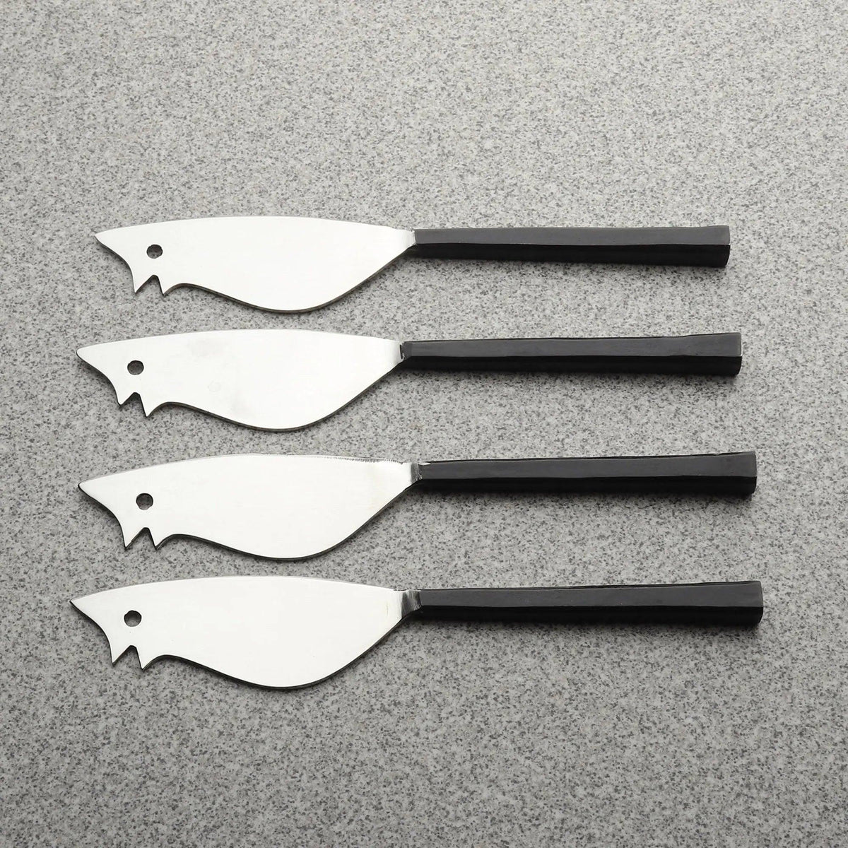 JASON RATONCITO CHEESE SPREADER/KNIFE 4 PC. SET
