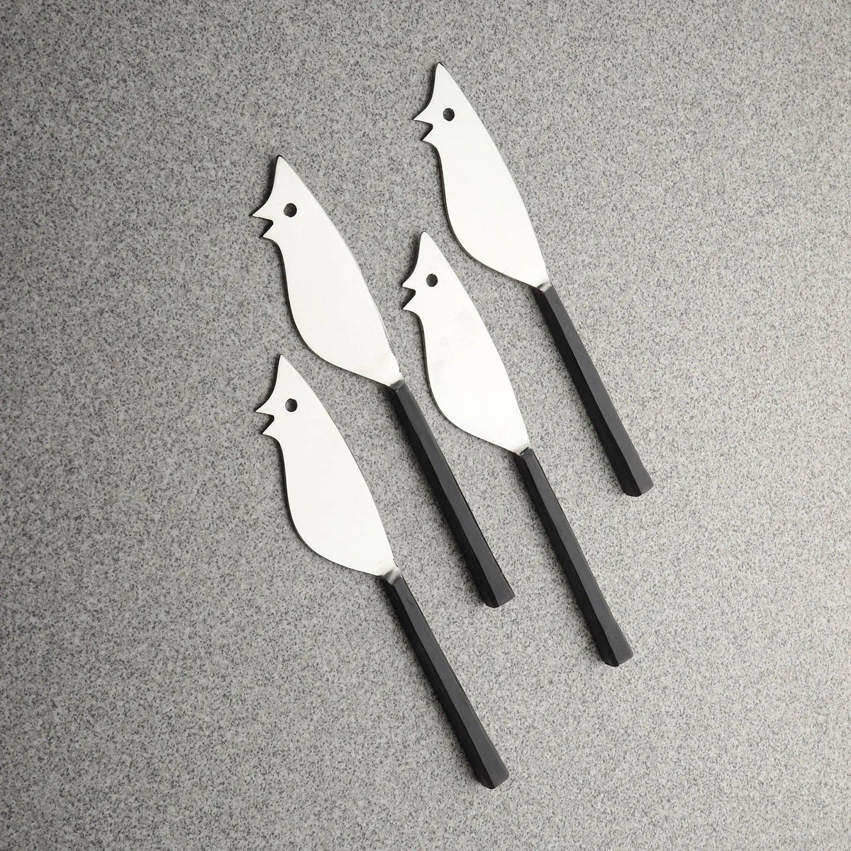 JASON RATONCITO CHEESE SPREADER/KNIFE 4 PC. SET