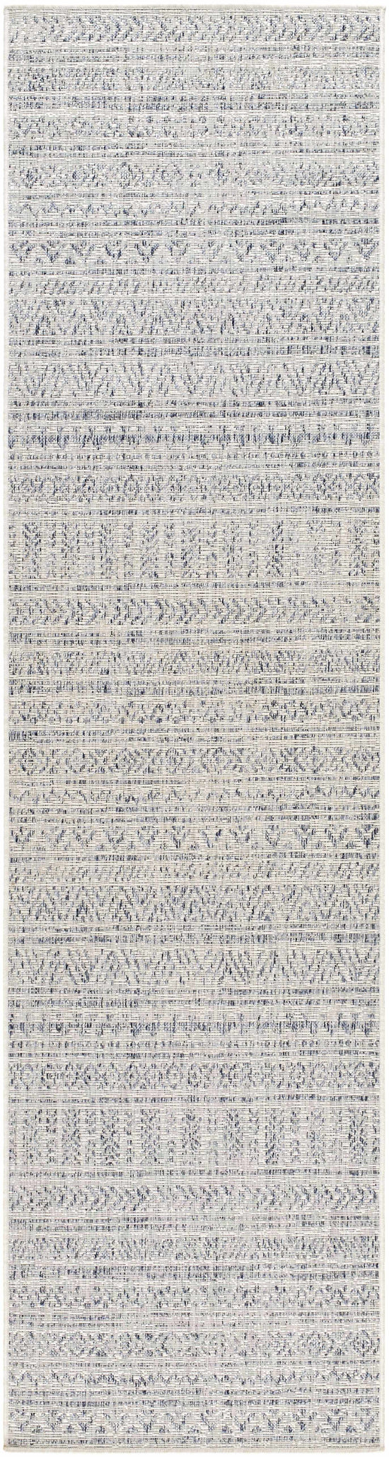 Novato Gray All Over Pattern Performance Outdoor Rug - Clearance