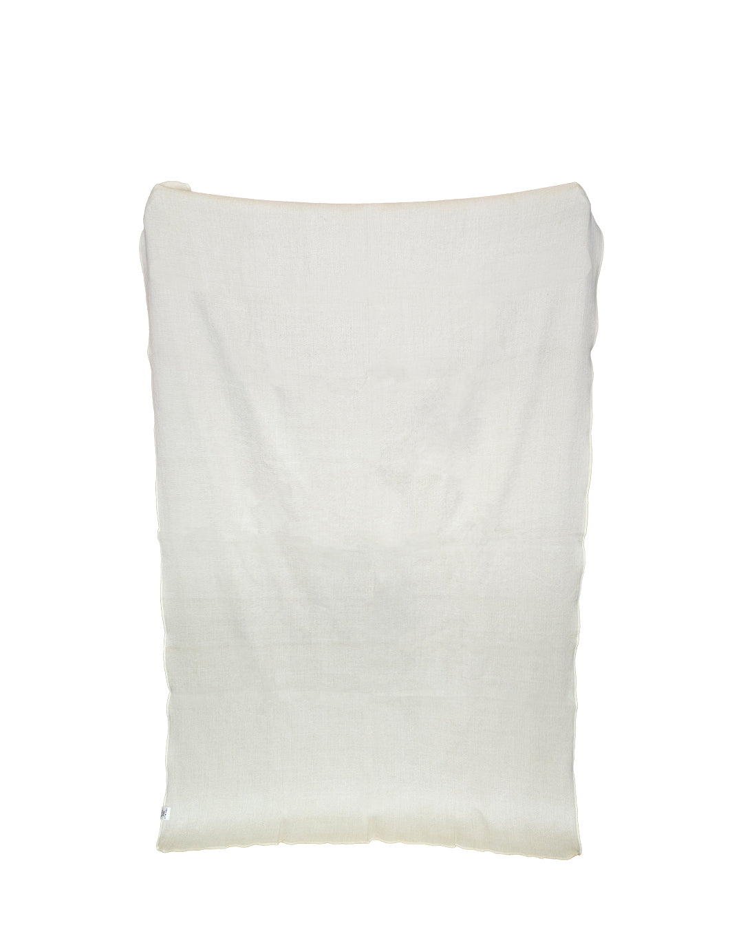 Reversible Handwoven Alpaca Throw Blanket | Daffodil & White | Kani Collection