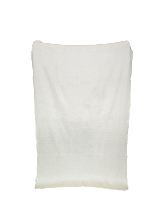 Reversible Handwoven Alpaca Throw Blanket | Daffodil & White | Kani Collection