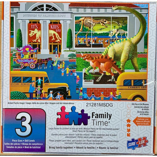 Kids Day at the Museum Family Time 300 Piece Jigsaw Puzzle Sure Lox