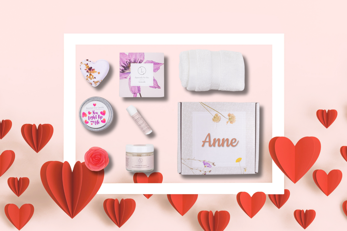 LOVE Gift Box – Natural Spa Gift for Mom, Sister & BFF