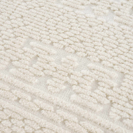 Bahar Cream Washable Area Rug