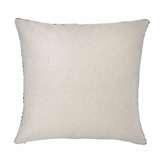 Labyrinth Silk Velvet Ikat Pillow Cover 20 X 20