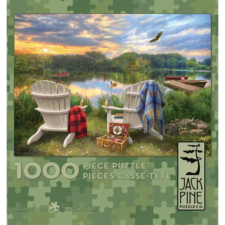 Lakeshore 1000 Piece Jigsaw Puzzle Jack Pine