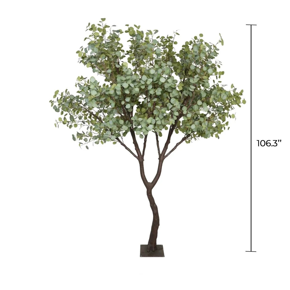 Giant Realistic Eucalyptus Artificial Tree 106.3in