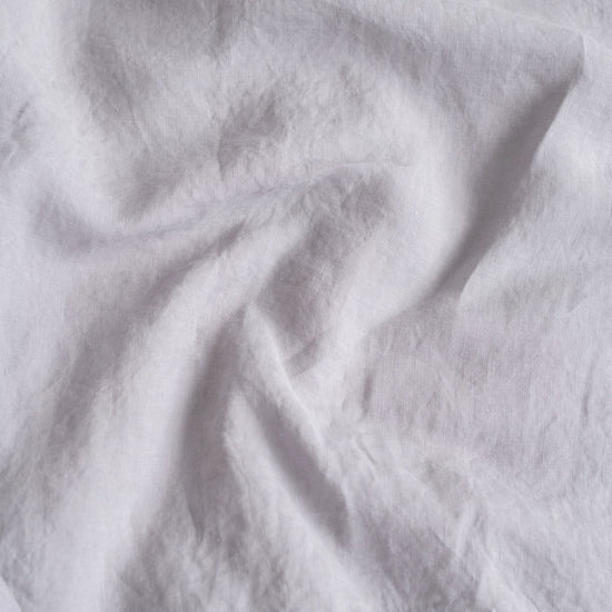 Linen Tales Light Grey Linen Duvet Cover Set