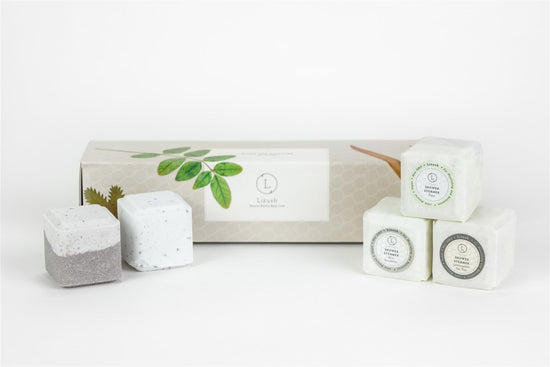 Earthy Shower Steamer Gift Box – 5 Natural Steamers