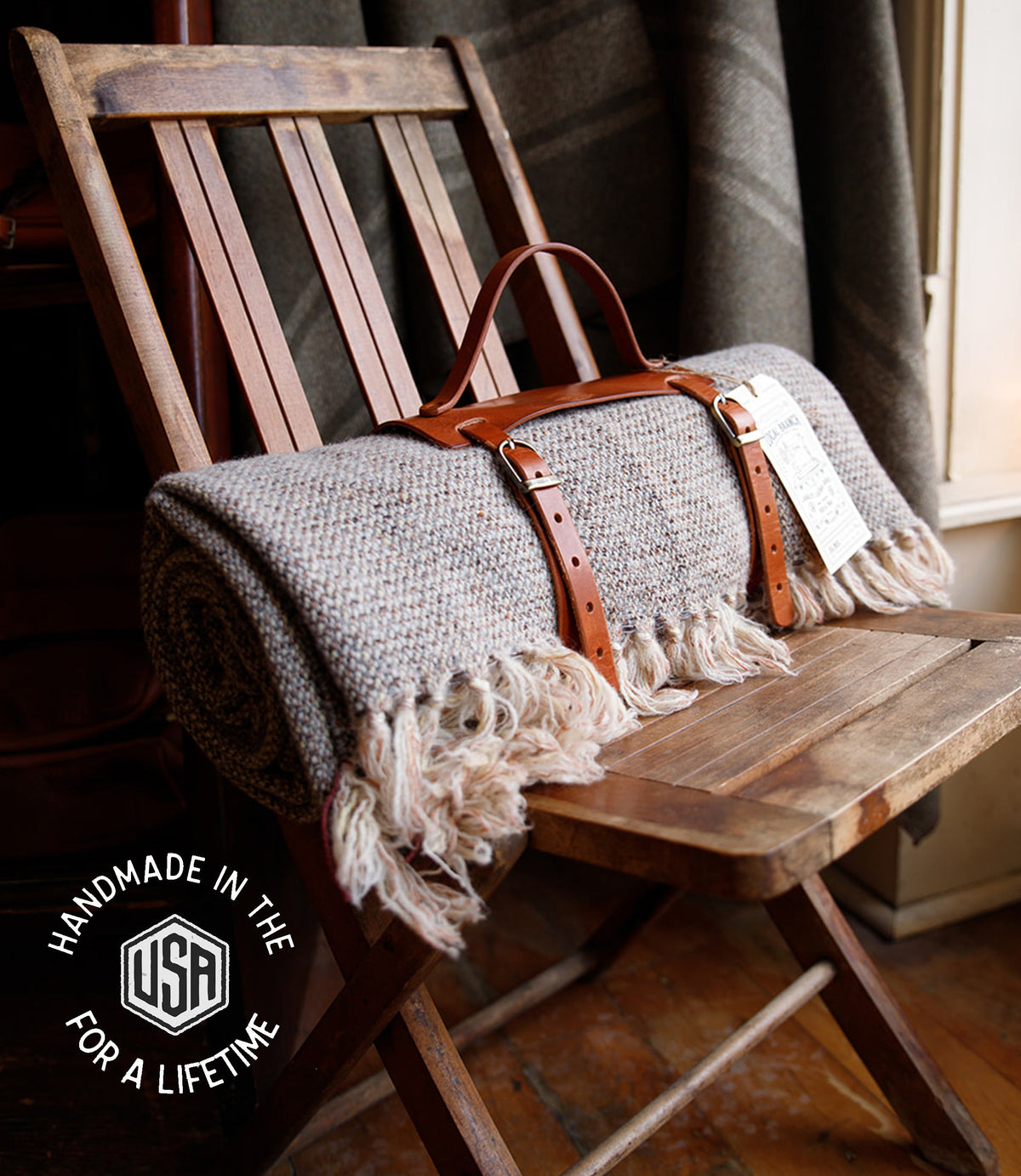 Small Batch Campfire Blanket with Carrier - USA Made