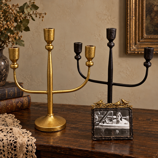 VINTAGE STYLE CANDELABRA