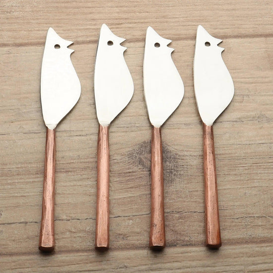 MEDICKI RATONCITO CHEESE SPREADER/KNIFE 4 PC. SET