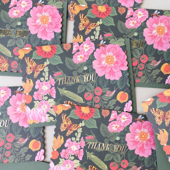 GARDEN BLOOM | THANK YOU A1 GREETING CARD