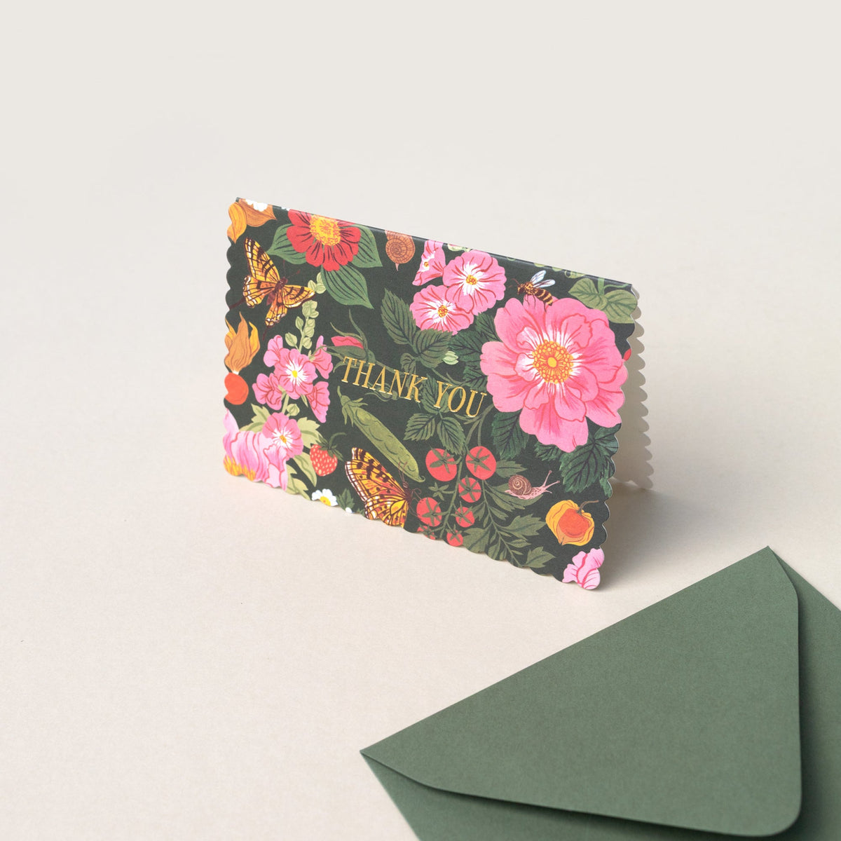 GARDEN BLOOM | THANK YOU A1 GREETING CARD