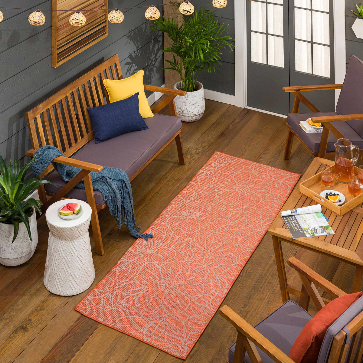 Menangle Outdoor Area Rug - Clearance