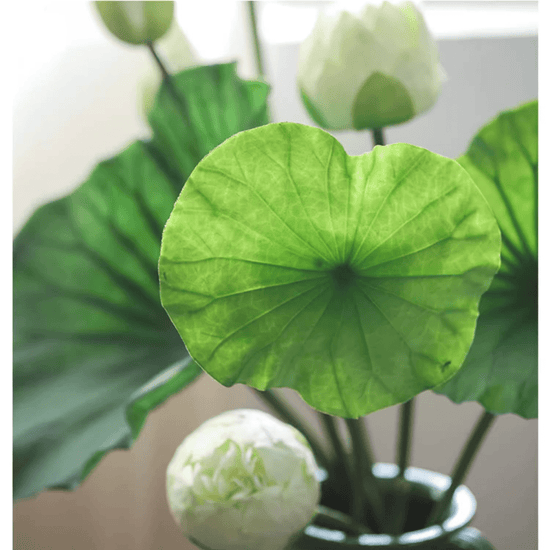 Artificial Lotus Flower and Seedpod