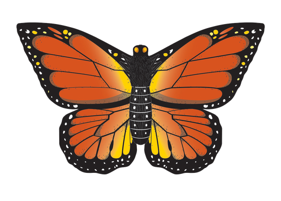 32" Nylon Monarch Butterfly