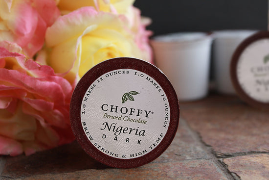 Nigeria Dark Choffy Brewed Cacao Single Serve Choffy Cups