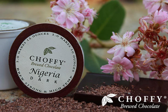 Nigeria Dark Choffy Brewed Cacao Single Serve Choffy Cups