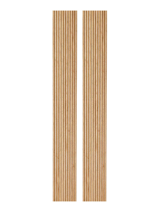 2-Pack Flexible Fluted Wall Panels – Natural