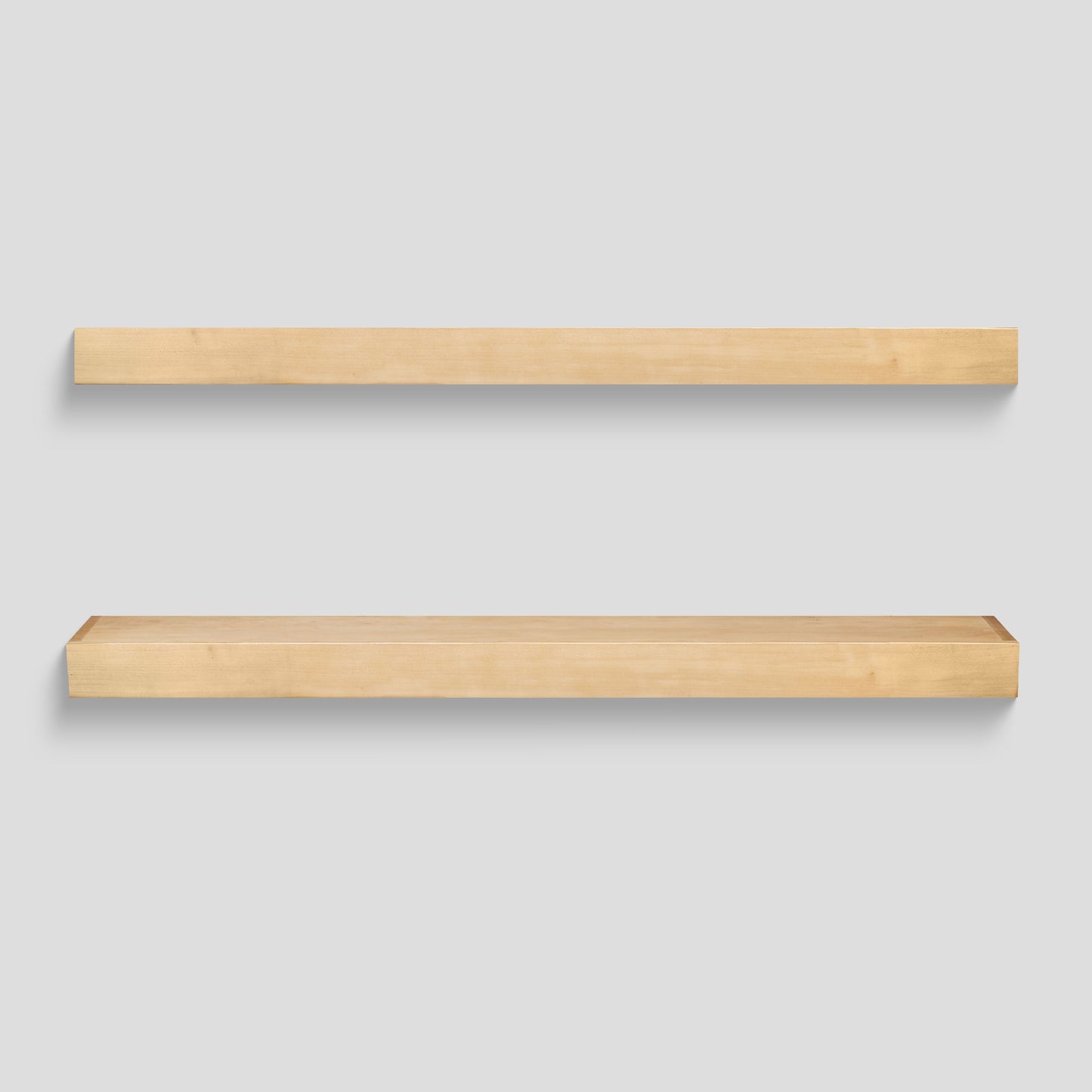 Farmhouse Floating Kitchen Shelf – Real Wood