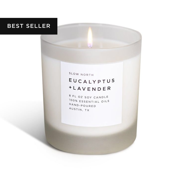 Eucalyptus + Lavender - Signature Soy Candle