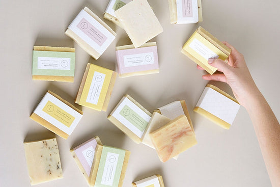 Natural Handmade Soap Gift Set – 6 Vegan Bars