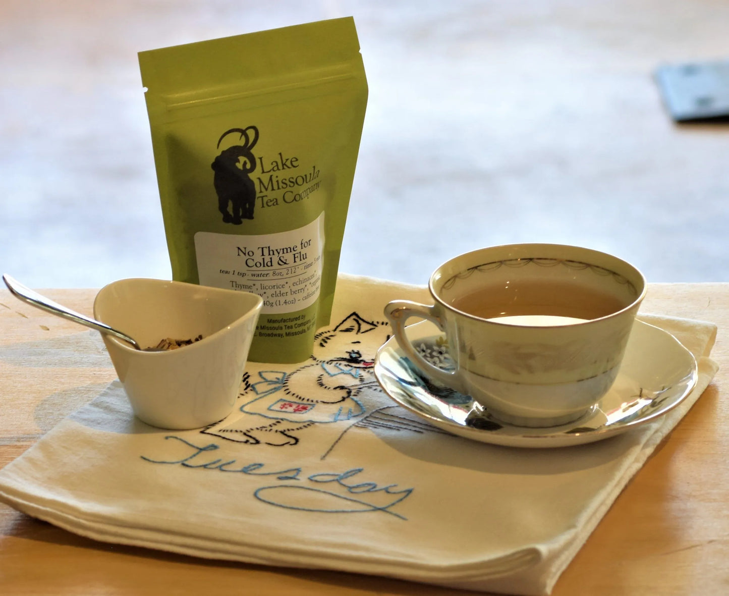 Loose Leaf Tea - No Thyme for Cold & Flu Pkg