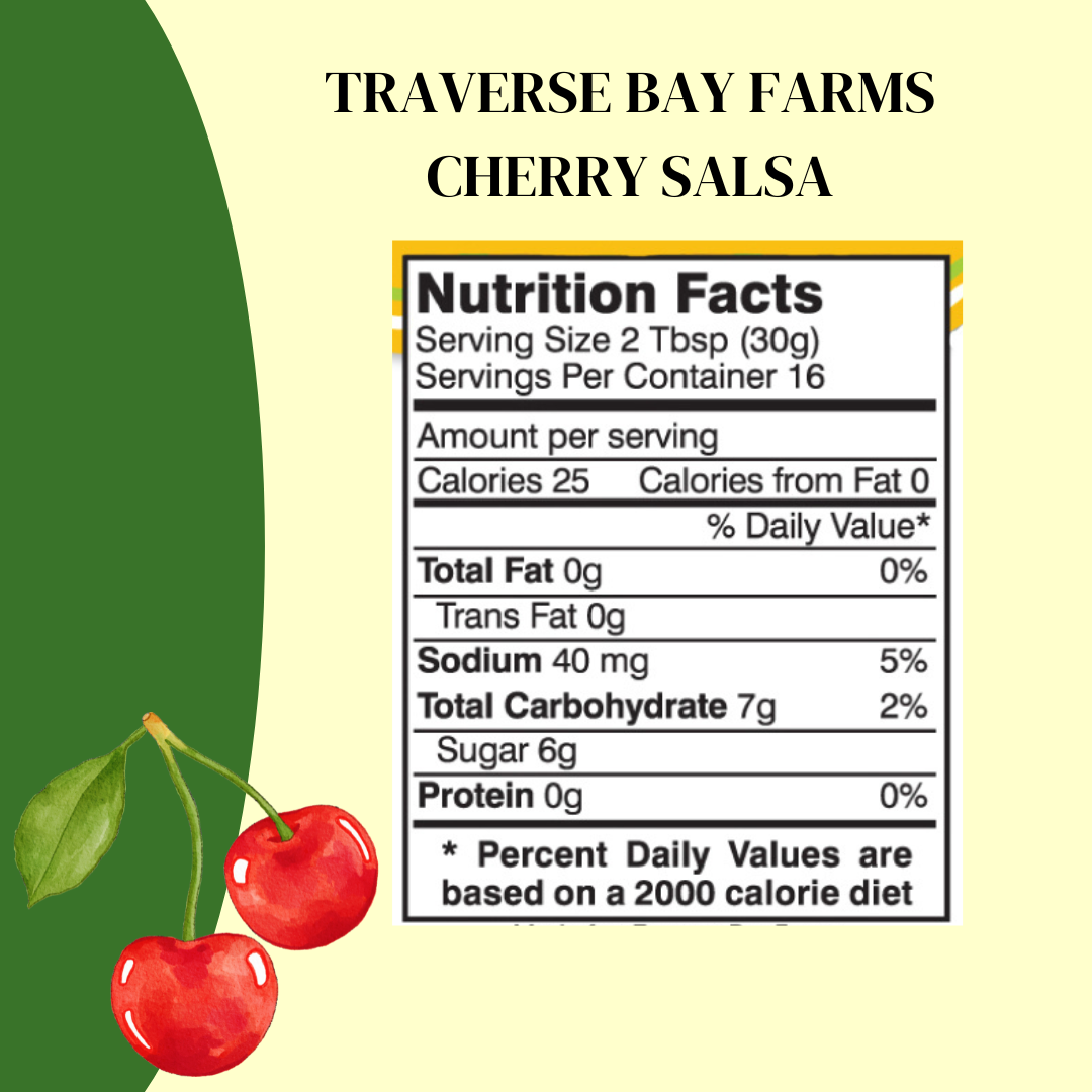 Specialty Salsa - Cherry Salsa - Medium, 16 oz