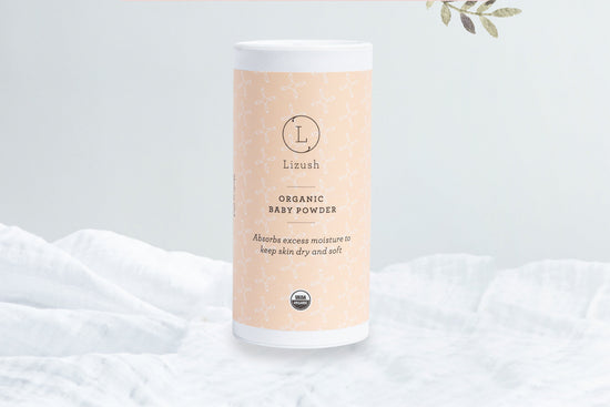 USDA Organic Baby Powder – Talc-Free, 2-Pack