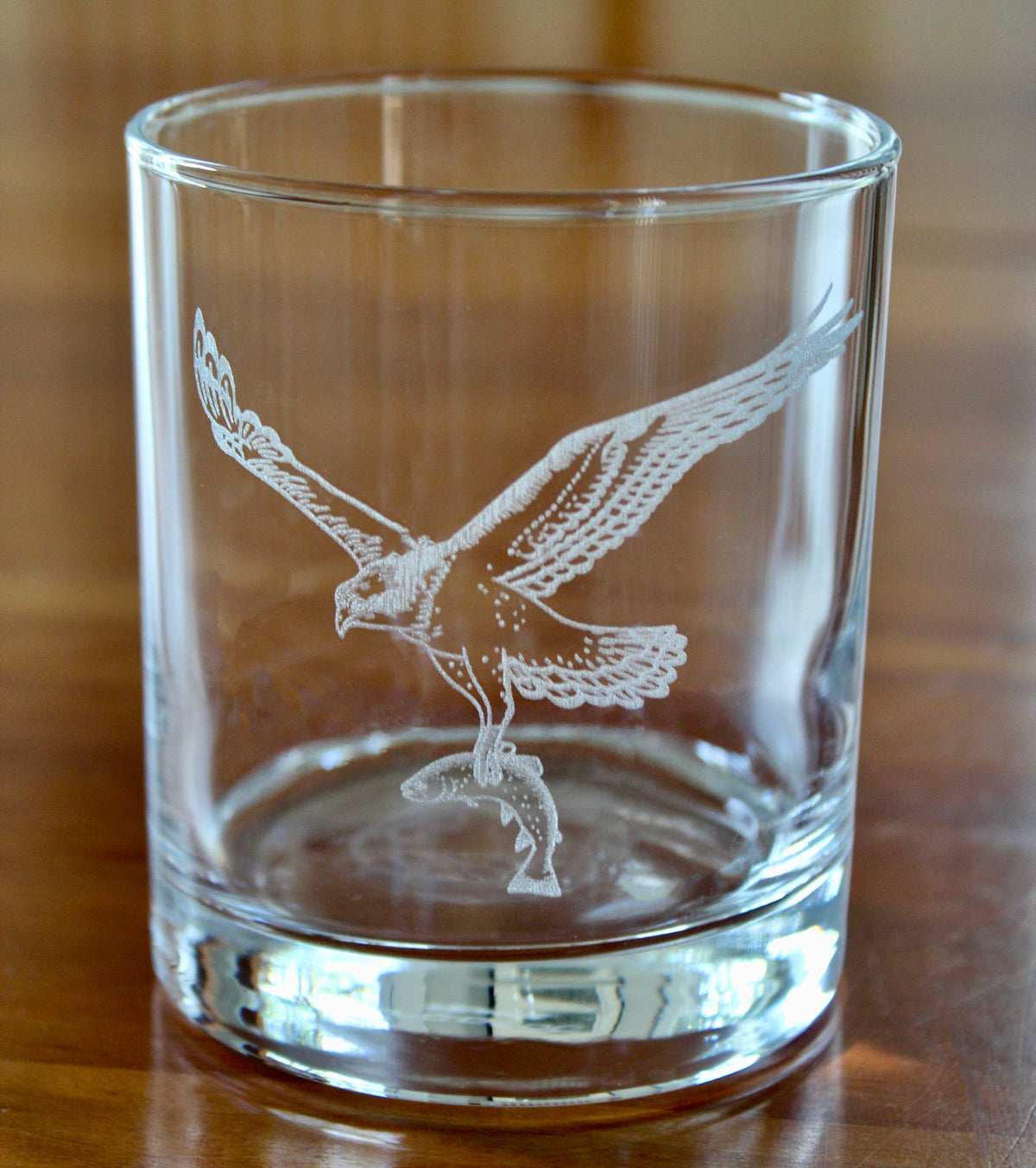 Osprey Laser Engraved Glasses - Coastal Gift