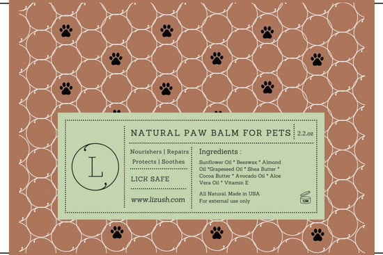 Natural Paw Balm for Dogs & Cats – Soothing Paw Protector