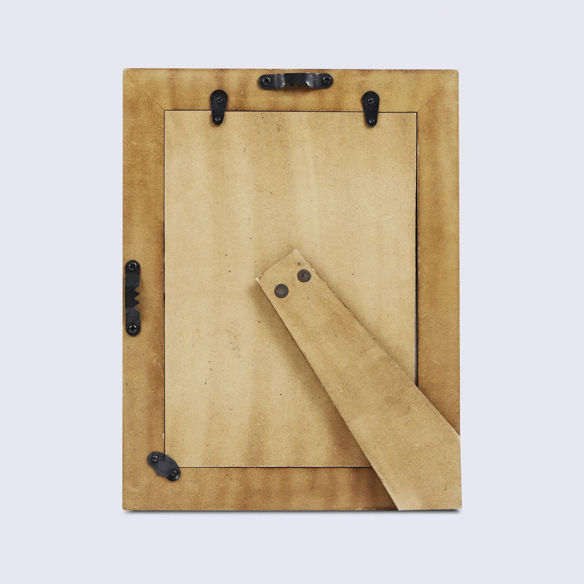 Wood Brass Resin Inlay Striped Picture Frame 4x6 5x7 8x10
