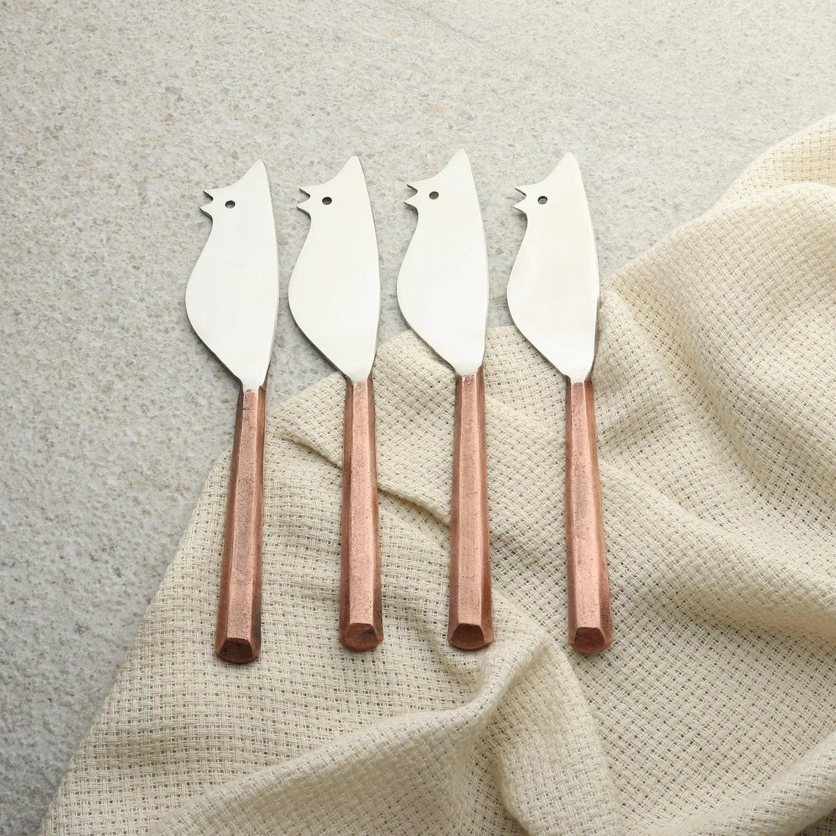 PLATEAU RATONCITO CHEESE SPREADER/KNIFE 4 PC. SET