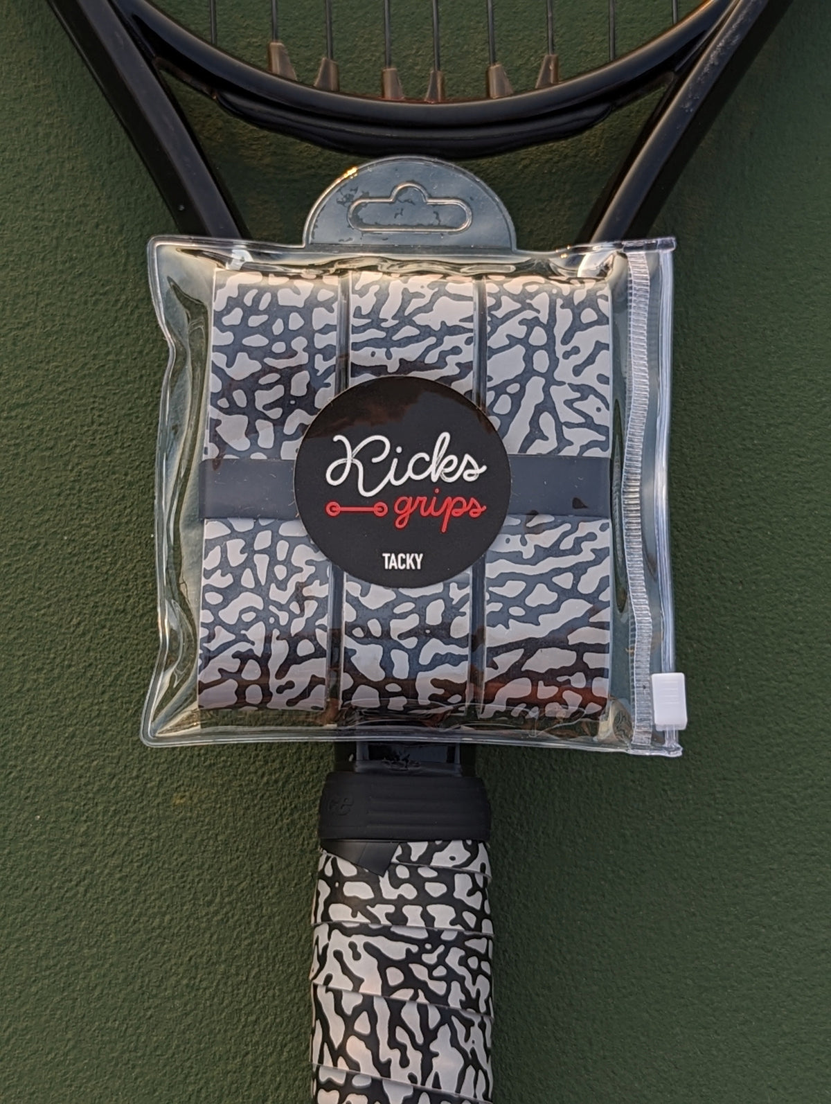 Pickleball & Tennis Overgrip & Grip Tape 3-Pack, Tacky or Dry | Kicks Grips