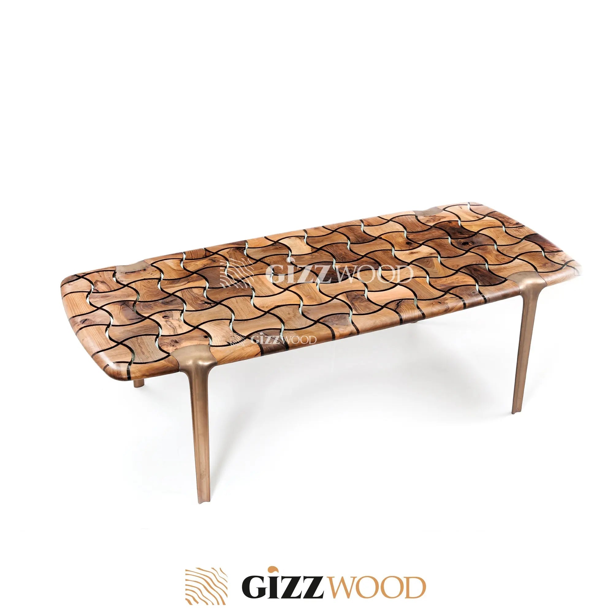 Patch Epoxy Resin Dining Table