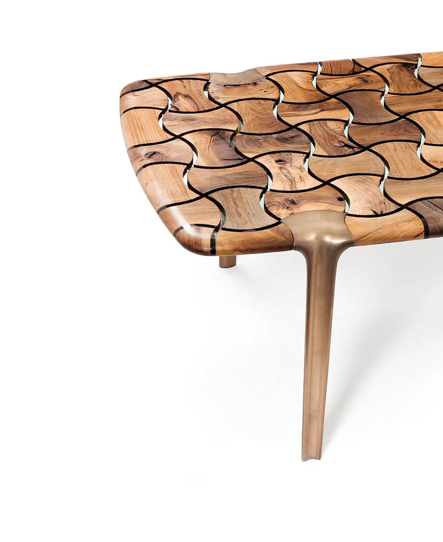 Patch Epoxy Resin Dining Table