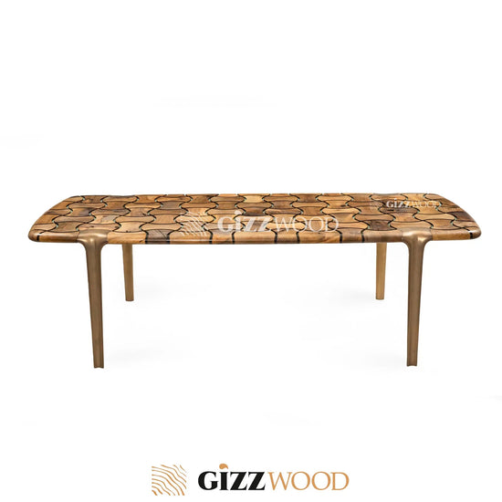Patch Epoxy Resin Dining Table