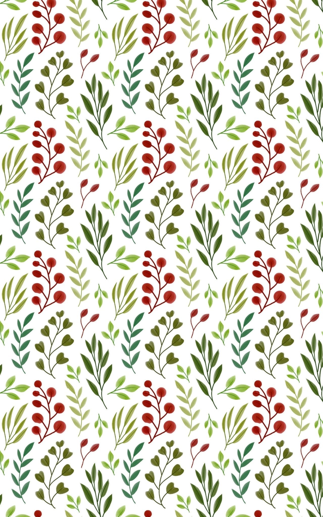 Red Bulbs and Greens
