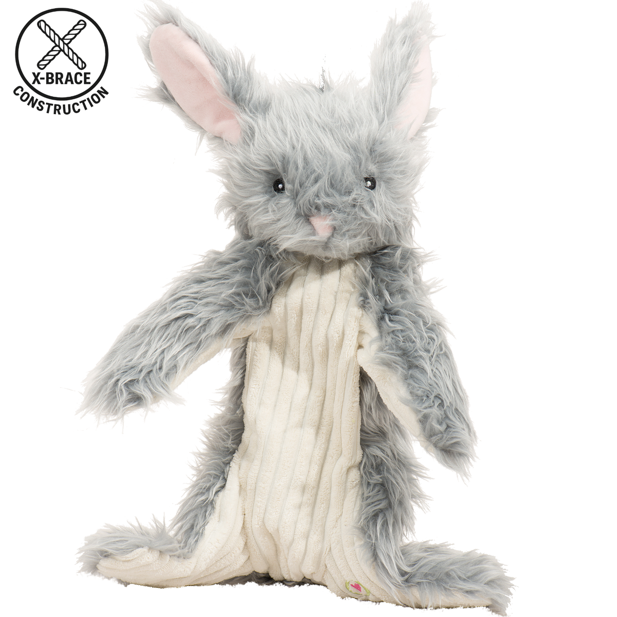 Birch Bunny X-Brace™ Plush Dog Toy