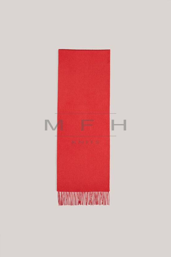 Solid Weave Brushed Alpaca Scarf
