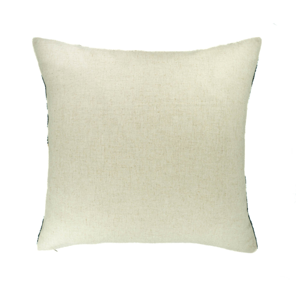 Ripple Silk Velvet Ikat Throw Pillow Cover, 20 x 20