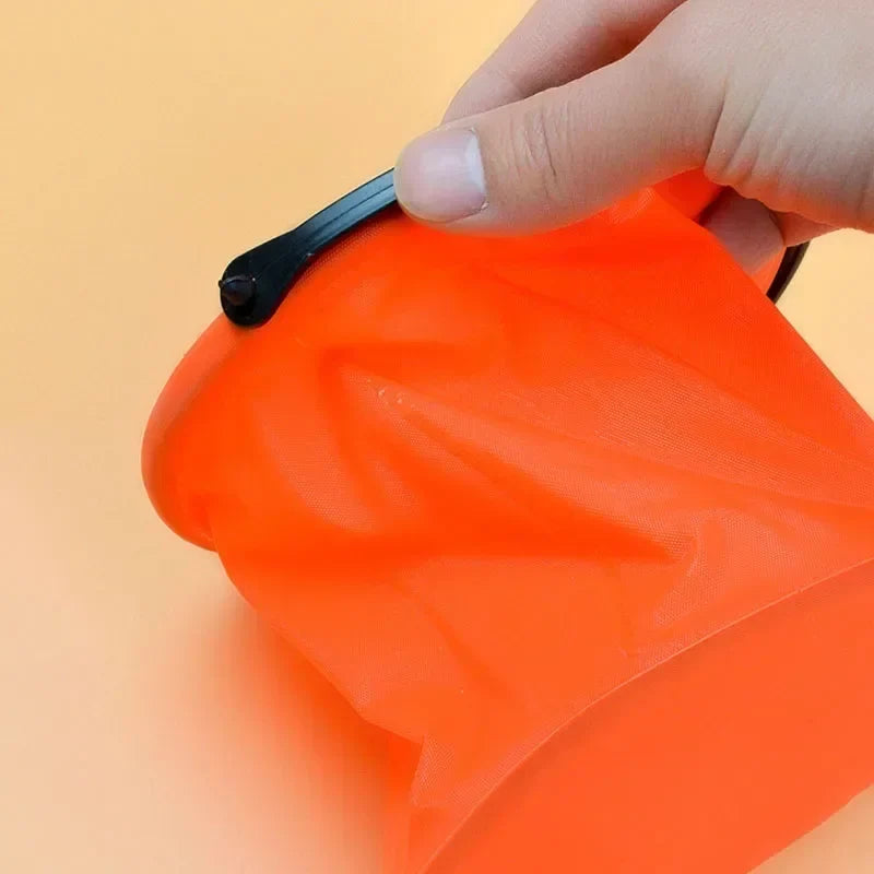 Collapsible Beach Sand Bucket Toy for Kids Outdoor Pool and Summer Water Play