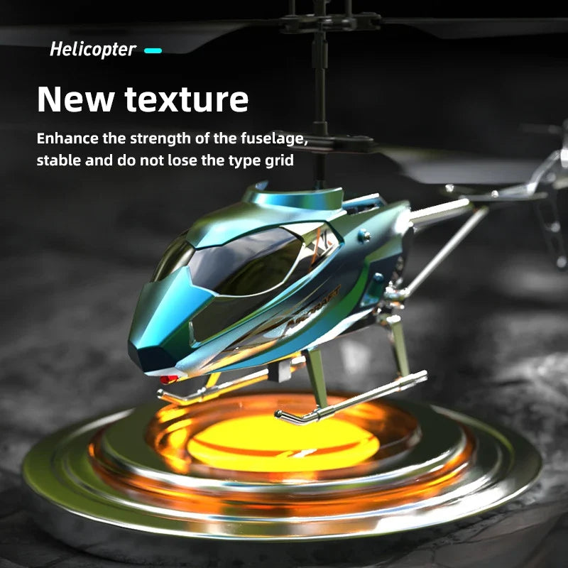 3.5CH RC Helicopter with Lights – Fall Resistant XK913 Remote Control Toy for Kids