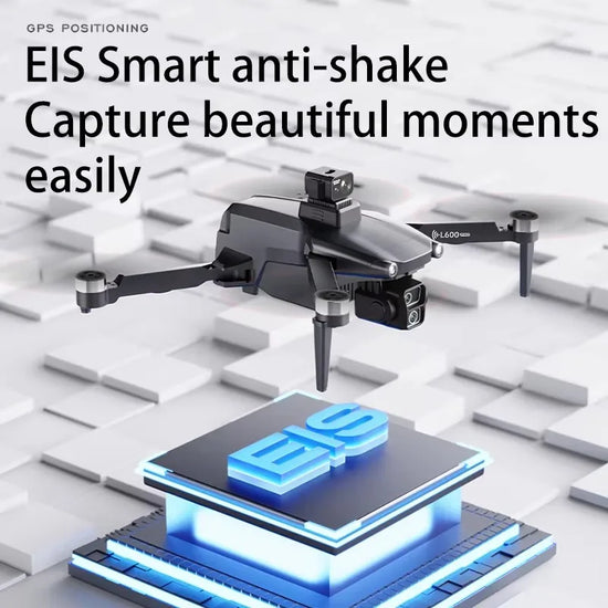 L600-1 Pro Max GPS Drone 4K HD Dual Camera with Screen 5G WiFi 360° Obstacle Avoidance Brushless RC Quadcopter