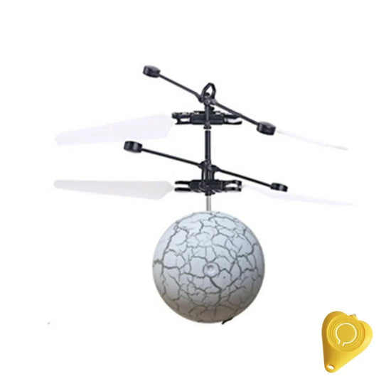 Mini RC Flying Ball Drone – Infrared Induction Helicopter Toy for Kids