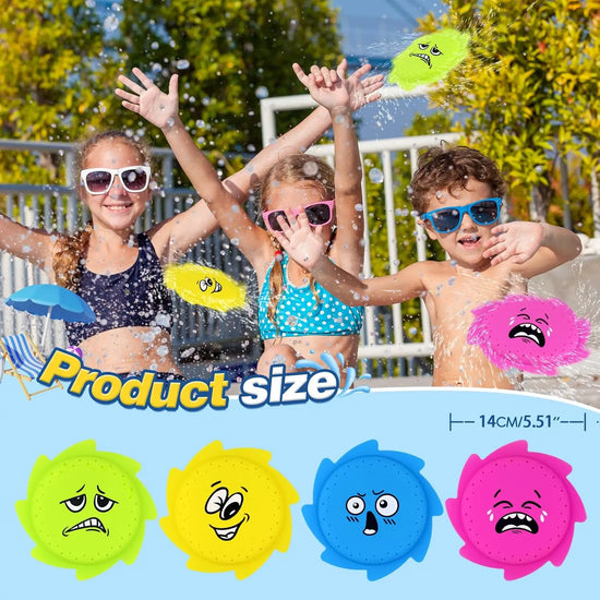 Water Flying Disc Toys – Silicone Pool & Beach Frisbees for Kids (Ages 4-8) | Family Outdoor Water Play